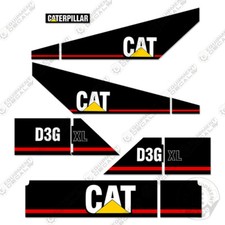 Kit de decalques compatível com Caterpillar D3G XL equipamento trator trator trator trator 7 anos vinil, usado comprar usado  Enviando para Brazil