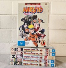 Lote misto Naruto Collection 1 2 3 6 8 10 DVD anime região 4 PAL comprar usado  Enviando para Brazil