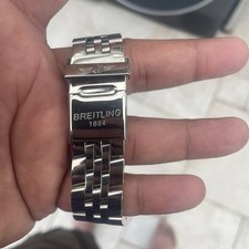 Pulseira de aço inoxidável Breitling 22 mm comprar usado  Enviando para Brazil