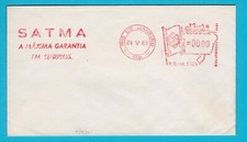 BRASIL medidor vermelho SATMA cancelamento de teste 1961 Rio de Janeiro, usado comprar usado  Enviando para Brazil