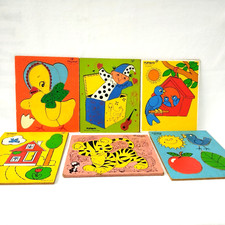 Vintage playskool puzzles for sale  Merrill