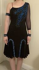 Ladies black latin for sale  WOKINGHAM