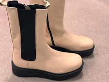 Dune leather boots for sale  BANBURY
