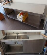 Lavello professionale acciaio usato  Priolo Gargallo