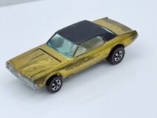 Hot Wheels Redline Black Roof Gold Custom Cougar!!, usado comprar usado  Enviando para Brazil