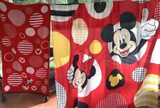 Usado, Conjunto de banheiro Mickey & Minnie Mouse feijão saltador cortina de chuveiro e toalha de banho comprar usado  Enviando para Brazil