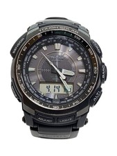 Relógio solar CASIO PROTREK digital analógico preto preto comprar usado  Enviando para Brazil