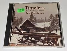 Paul Christianson "Timeless" CD Acoustic Piano and Strings 10 Songs comprar usado  Enviando para Brazil