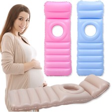 Travesseiro inflável para gravidez corpo inteiro cama de maternidade com orifício para barriga comprar usado  Enviando para Brazil