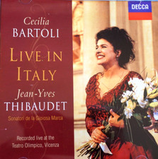 Cecilia Bartoli - Live In Italy, Thibaudet - CD, MUITO BOM ESTADO comprar usado  Enviando para Brazil