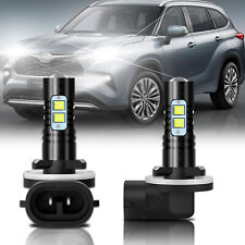 PARA Hyundai i10 2008-2013 H27W/2 881 farol de neblina dianteiro/lâmpada lâmpada LED 6000K branco comprar usado  Enviando para Brazil
