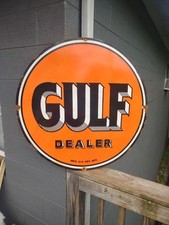 Vintage gulf dealer for sale  Louisville