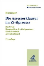 Assessorklausur zivilprozess z gebraucht kaufen  Bayreuth