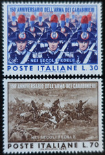 TIMBRES D'ITALIE - CORPS des CARABINIERS N°904/905 NEUF ** LUXE MNH na sprzedaż  Wysyłka do Poland