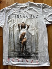 Camiseta Selena Gomez Revival. Tamanho unissex grande. Usado. , usado comprar usado  Enviando para Brazil