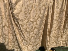 Pair gold damask for sale  DOWNHAM MARKET