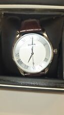 Relógio fino Hugo Boss masculino 1513646 quartzo mostrador branco pulseira de couro marrom comprar usado  Enviando para Brazil