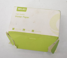 Papel para impressora térmica autoadesivo Nelko 54 mm x 3,5 m pacote com 3 papéis contínuos comprar usado  Enviando para Brazil