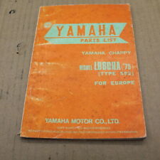 Parts list yamaha d'occasion  Neuilly-en-Thelle