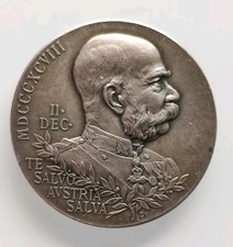 Medaglia argento commemorativa usato  Bra