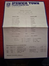 Ipswich town reserves for sale  NORTHAMPTON