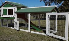Green rabbit hutch for sale  UK