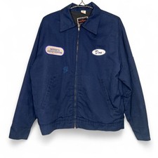 Chaqueta mecánica automotriz talla grande vintage hecha en EE. UU. ropa de trabajo forro acolchado segunda mano  Embacar hacia Mexico