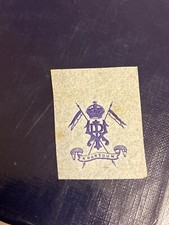 Army crest back for sale  LONDON