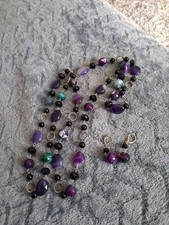 Beaded necklace earrings for sale  NEWCASTLE UPON TYNE