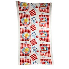 Toalha de praia vintage terrycloth caprichoso ousado kitsch novidade piquenique de praia anos 50 comprar usado  Enviando para Brazil