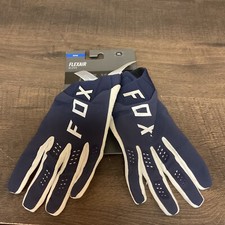 Luvas masculinas Fox Racing Flexair XLarge azul marinho. 24861-007-XL. #C44 comprar usado  Enviando para Brazil