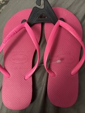 Chinelos Havaianas Slim H Slim Temático Rosa Neon Novo Feminino Tamanho 6 - 35/36 comprar usado  Enviando para Brazil