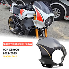 Usado, Farol de para-brisa Yamaha XSR 900 XSR900 carenagem frontal nariz capô preto/dourado comprar usado  Enviando para Brazil