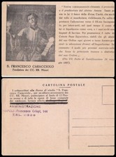 Cartolina religiosa san usato  Italia