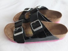 Birkenstock black patent for sale  SOUTHAMPTON