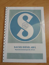 Sachs diesel 600 gebraucht kaufen  Deutschland