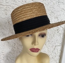 Chapeau canotier paille d'occasion  Carry-le-Rouet