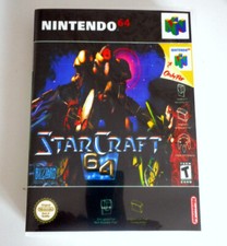 Boite de remplacement STARCRAFT 64 Replacement Box for NINTENDO 64 N64 comprar usado Boite de remplacement STARCRAFT 64 Replacement Box for NINTENDO 64 N64 comprar usado  Enviando para Brazil