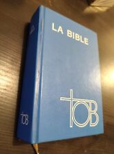 Bible tob traduction d'occasion  Bordeaux-