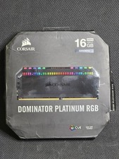  CORSAIR DOMINATOR PLATINUM RGB 8GBX2/16GB Nova Caixa Aberta , usado comprar usado  Enviando para Brazil