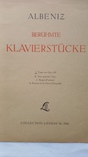 Albeniz berühmte klavierstüc gebraucht kaufen  Bingen