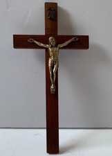 Antique crucifix religious for sale  PENZANCE