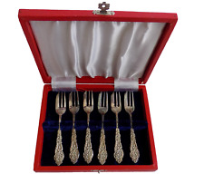 Vintage set silver for sale  LONDON