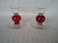 Pair vintage glass for sale  UK