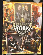 LEGENDS ROCK WITH DEAN GUITARS POSTER LESLIE WEST SCHENKER DIMEBAG DARRELL 18X24 comprar usado  Enviando para Brazil