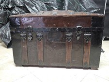 Antico baule legno usato  Villamagna
