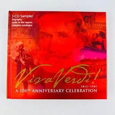 Giuseppe  Verdi – Viva Verdi! 100th Anniversary Celebration 2x CD / Book comprar usado  Enviando para Brazil