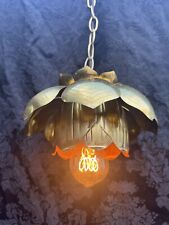 Vintage brass lotus for sale  Arcata