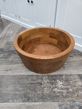 Huge wooden bowl for sale  EVESHAM