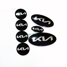 7x Adesivo Oval KN Volante Traseiro Frontal Centro Emblema para K5 K3 FORTE OPTIMA, usado comprar usado  Enviando para Brazil